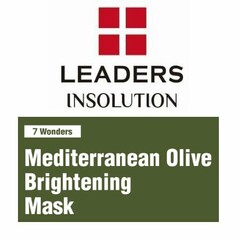 LEADERS INSOLUTION 7 WONDERS MEDITERRANEAN OLIVE BRIGHTENING MASK