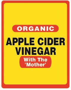 ORGANIC APPLE CIDER VINEGAR WITH THE 'MOTHER'