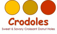 CRODOLES SWEET & SAVORY CROISSANT DONUTHOLES