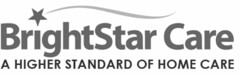 BRIGHTSTAR CARE A HIGHER STANDARD OF HOME CARE