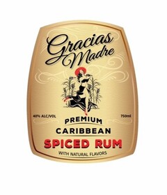 GRACIAS MADRE PREMIUM CARIBBEAN SPICED RUM WITH NATURAL FLAVORS