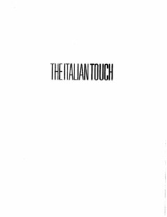 THE ITALIAN TOUCH