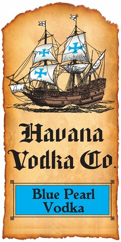 HAVANA VODKA CO BLUE PEARL VODKA