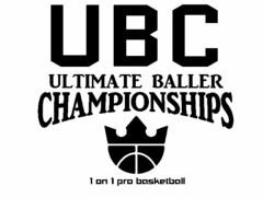 UBC ULTIMATE BALLER CHAMPIONSHIPS 1 ON 1 PRO BASKETBALL