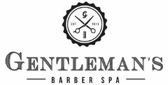 G EST. 2015 GENTLEMAN'S BARBER SPA