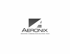 AERONIX INNOVATIVE. COMMUNICATION SOLUTIONS. TODAY.