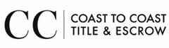 CC COAST TO COAST TITLE & ESCROW