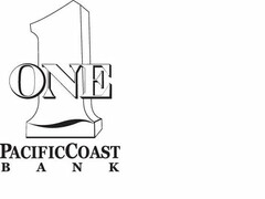 1 ONE PACIFICCOAST BANK