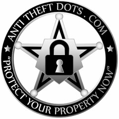 ANTI THEFT DOTS . COM "PROTECT YOUR PROPERTY NOW"