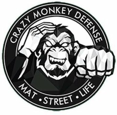 CRAZY MONKEY DEFENSE MAT · STREET · LIFE