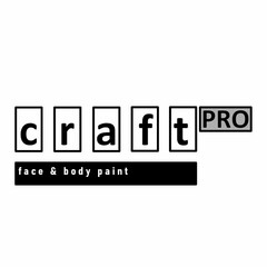 CRAFT PRO FACE & BODY PAINT