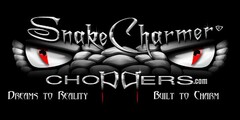 SNAKE CHARMER CHOPPER.COM DREAMS TO REALITY BUILT TO CHARM