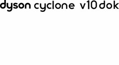 DYSON CYCLONE V10 DOK