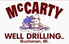 MCCARTY WELL DRILLING INC. BUCHANAN, MI.