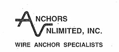 ANCHORS UNLIMITED, INC. WIRE ANCHOR SPECIALISTS