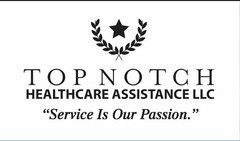 TOP NOTCH HEALTHCARE ASSISTANCE LLC "SERVICE IS OUR PASSION."