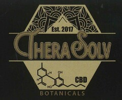 EST. 2017 THERASOLV CBD BOTANICALS H H OH HO