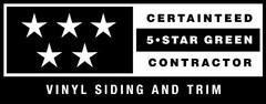 CERTAINTEED 5 · STAR GREEN CONTRACTOR VINYL SIDING AND TRIM