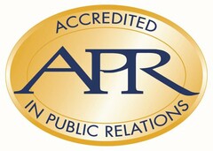 APR ACCREDITED IN PUBLIC RELATIONS