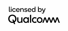 LICENSED BY QUALCOMM