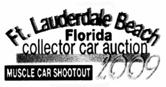 FT. LAUDERDALE BEACH FLORIDA COLLECTOR CAR AUCTION MUSCLE CAR SHOOTOUT 2009