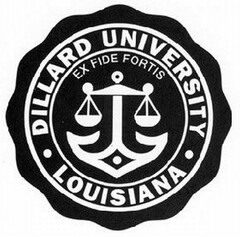 DILLARD UNIVERSITY LOUISIANA EX FIDE FORTIS