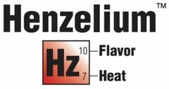 HENZELIUM HZ 10 7 FLAVOR HEAT