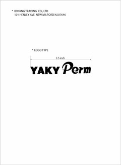 YAKY PERM