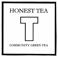 HONEST TEA T COMMUNITY GREEN TEA