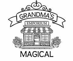 GRANDMA'S EMPORIUM OPEN MAGICAL G.M.E. G.M.E.