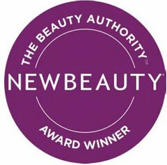 THE BEAUTY AUTHORITY NEWBEAUTY AWARD WINNER