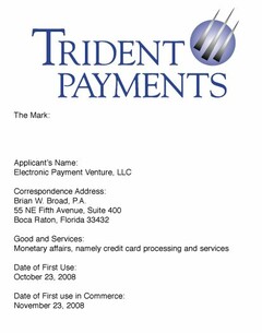 TRIDENT PAYMENTS