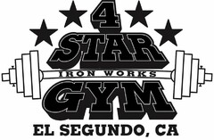 4 STAR GYM IRON WORKS, EL SEGUNDO, CA