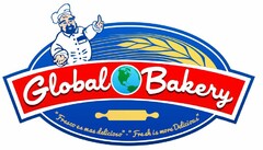 GLOBAL BAKERY "FRESCO ES MAS DELICIOSO""FRESH IS MORE DELICIOUS"