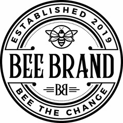 ESTABLISHED 2019, BEE BRAND, B, BEE THECHANGE