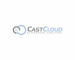 CASTCLOUD BACKGROUND. SIMPLIFIED.