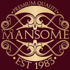 MANSOME PREMIUM QUALITY SET 1983