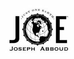 JOE JUST ONE EARTH JOSEPH ABBOUD