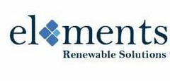 ELEMENTS RENEWABLE SOLUTIONS