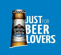 ESTRELLA GALICIA 0,0 JUST FOR BEER LOVERS