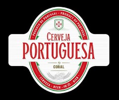 CERVEJA PORTUGUESA BY CORAL PRODUCTO DEPORTUGAL CERVEZA BEER BIER