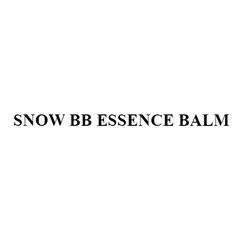 SNOW BB ESSENCE BALM
