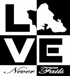 LOVE NEVER FAILS