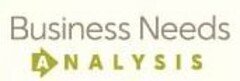 BUSINESS NEEDS ANALYSIS