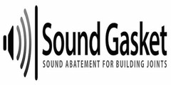 SOUND GASKET SOUND ABATEMENT FOR BUILDING JOINTS