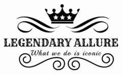 LEGENDARY ALLURE WHAT WE DO IS ICONIC