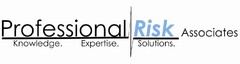PROFESSIONAL RISK ASSOCIATES KNOWLEDGE. EXPERTISE. SOLUTIONS.