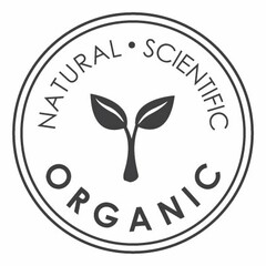 NATURAL · SCIENTIFIC ORGANIC