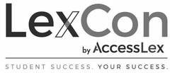 LEXCON BY ACCESSLEX STUDENT SUCCESS. YOUR SUCCESS.