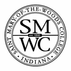 SAINT MARY-OF-THE-WOODS COLLEGE INDIANA S M W C EST. 1840